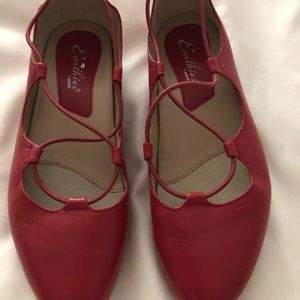 Earthies leather flats